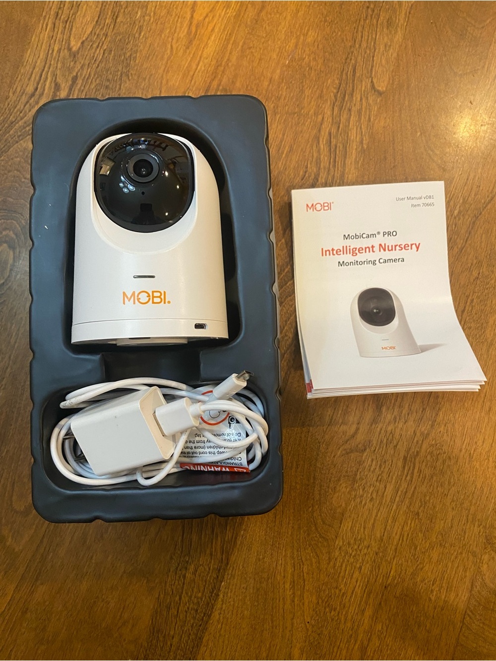 MobiCam PRO Intelligent Nursery Camera - White